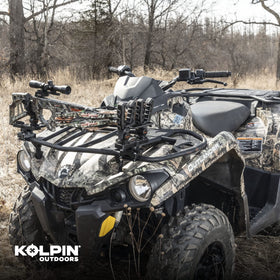 Kolpin Rhino XL in a truck bed lifestyle shot offering secure gear transport