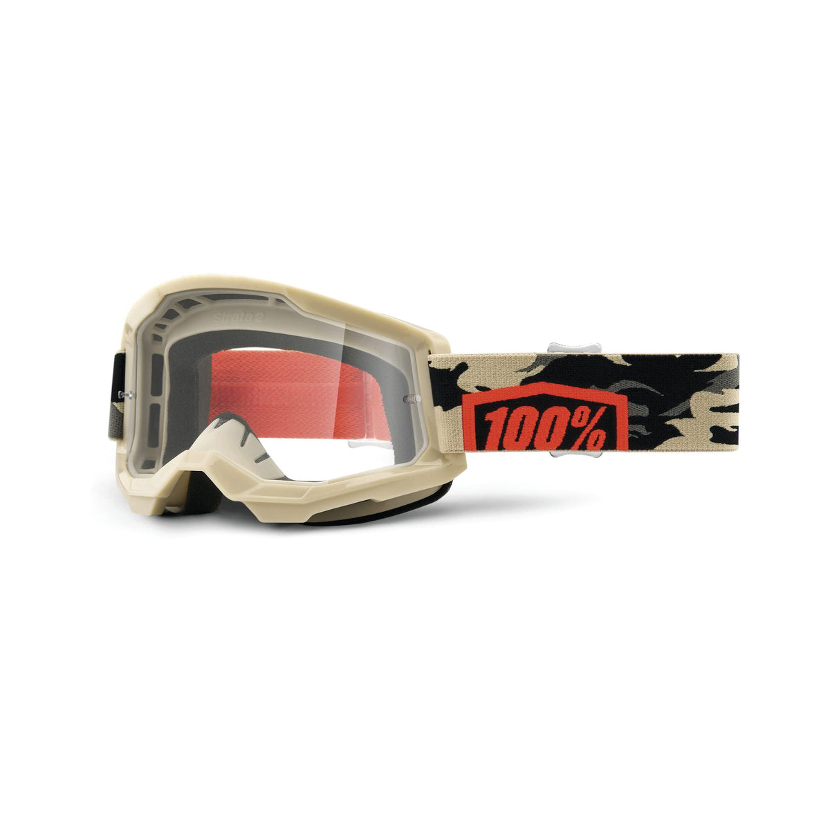 Kombat Strata 2 front view showing frame and clear lens for crisp vision