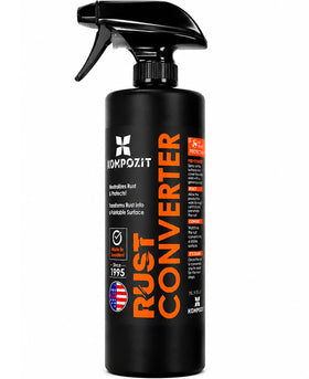 KOMPOZIT quart container front view showing label and ready-to-use benefit