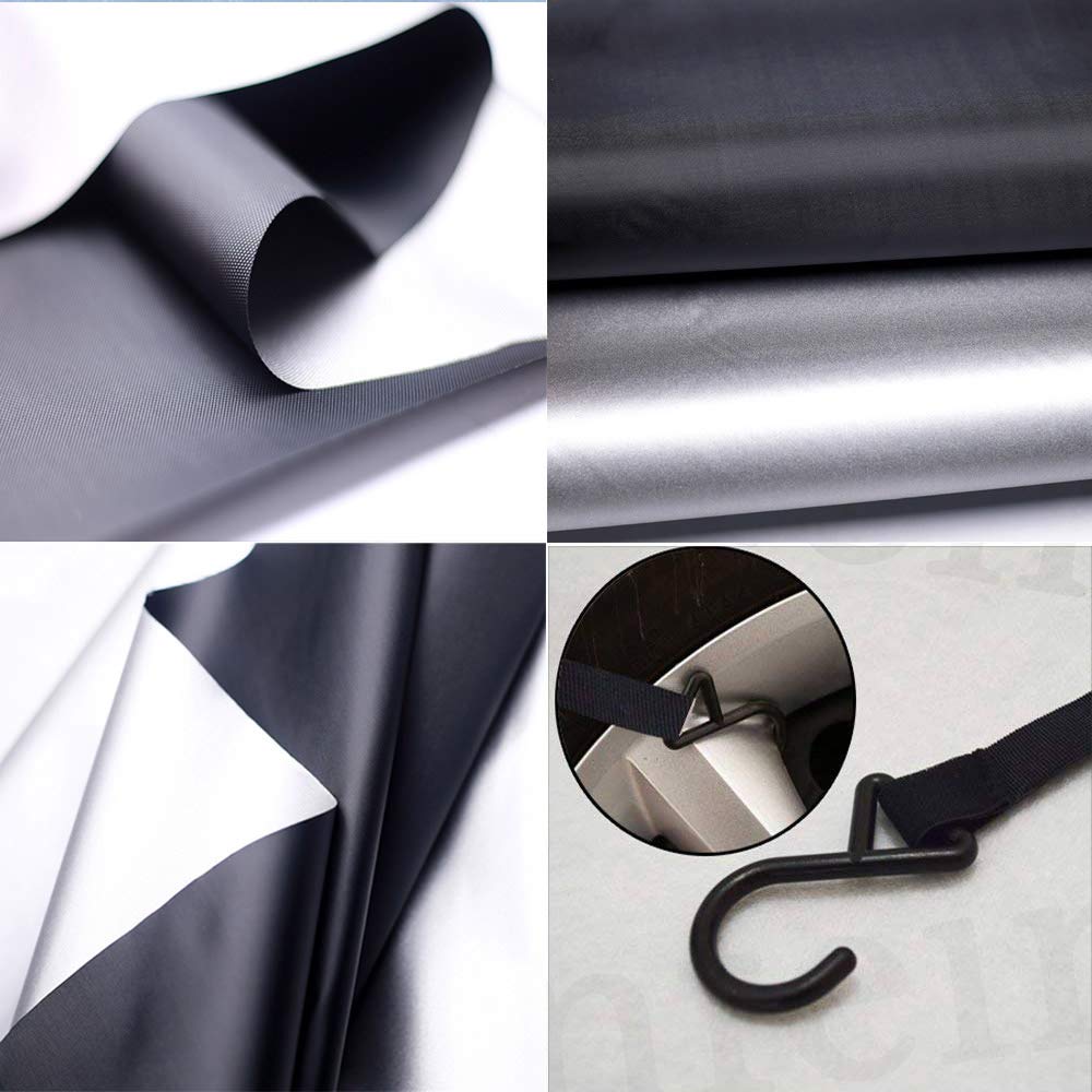Konnfeir reinforced double stitching detail prolongs cover lifespan