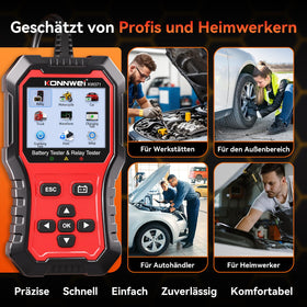 KONNWEI KW371 rugged case with accessories ready for field service use