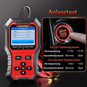 KONNWEI KW371 label and specifications sticker highlighting compatibility details