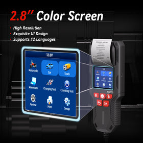 KONNWEI KW700 QR code on screen for instant cloud sharing and recordkeeping