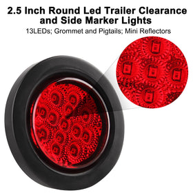 Konrali close-up of 13 LEDs and faceted reflector highlighting increased brightness