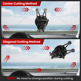 konzition dual-direction cutting wire coiled detail for efficient two-way cutting control