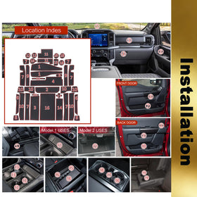 KOOGEN door pocket pad protecting pocket from scratches and dirt