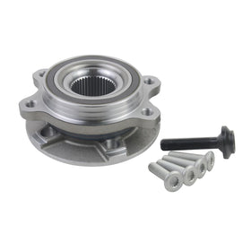 Koomaha front hub assembly in packaging showing ready-to-install quality benefit