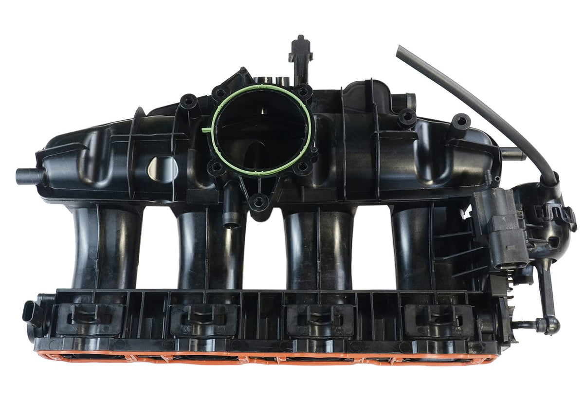 Koomaha intake manifold installed in engine bay demonstrating direct-fit restoration