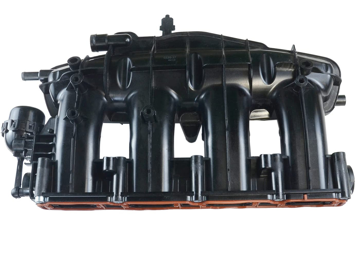 Koomaha intake manifold sensor port detail showing precise sensor and hose connections