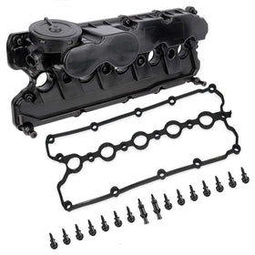 Koomaha valve cover front view showing fit and corrosion resistance benefit