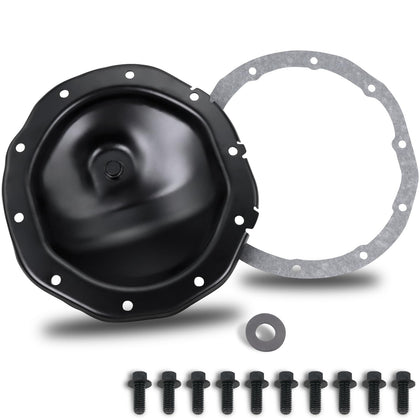 KOONDHEEND front view of rear differential cover showing exact OE fit and durability