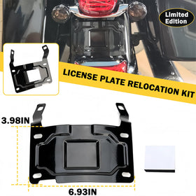 KOONDHEEND beside license plate showing correct size and fitment