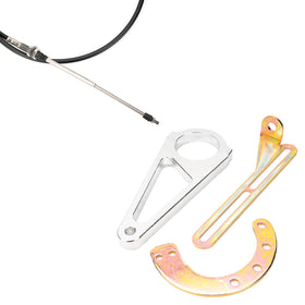 KOONDHEEND kit next to measuring tape showing 6ft cable length and scale for accurate planning