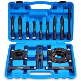 KOOPOOL front view of open case showing organized 14-piece set and quick access