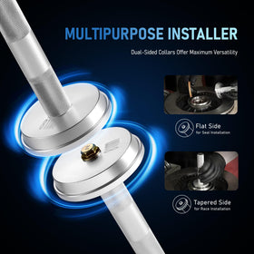 KOOPOOL knurled driver handle close-up for secure grip and precise control