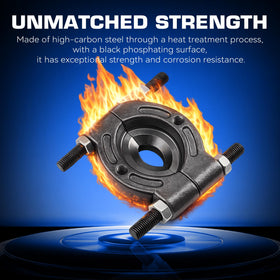 KOOPOOL assorted push-pull and extension legs arranged to show reach options