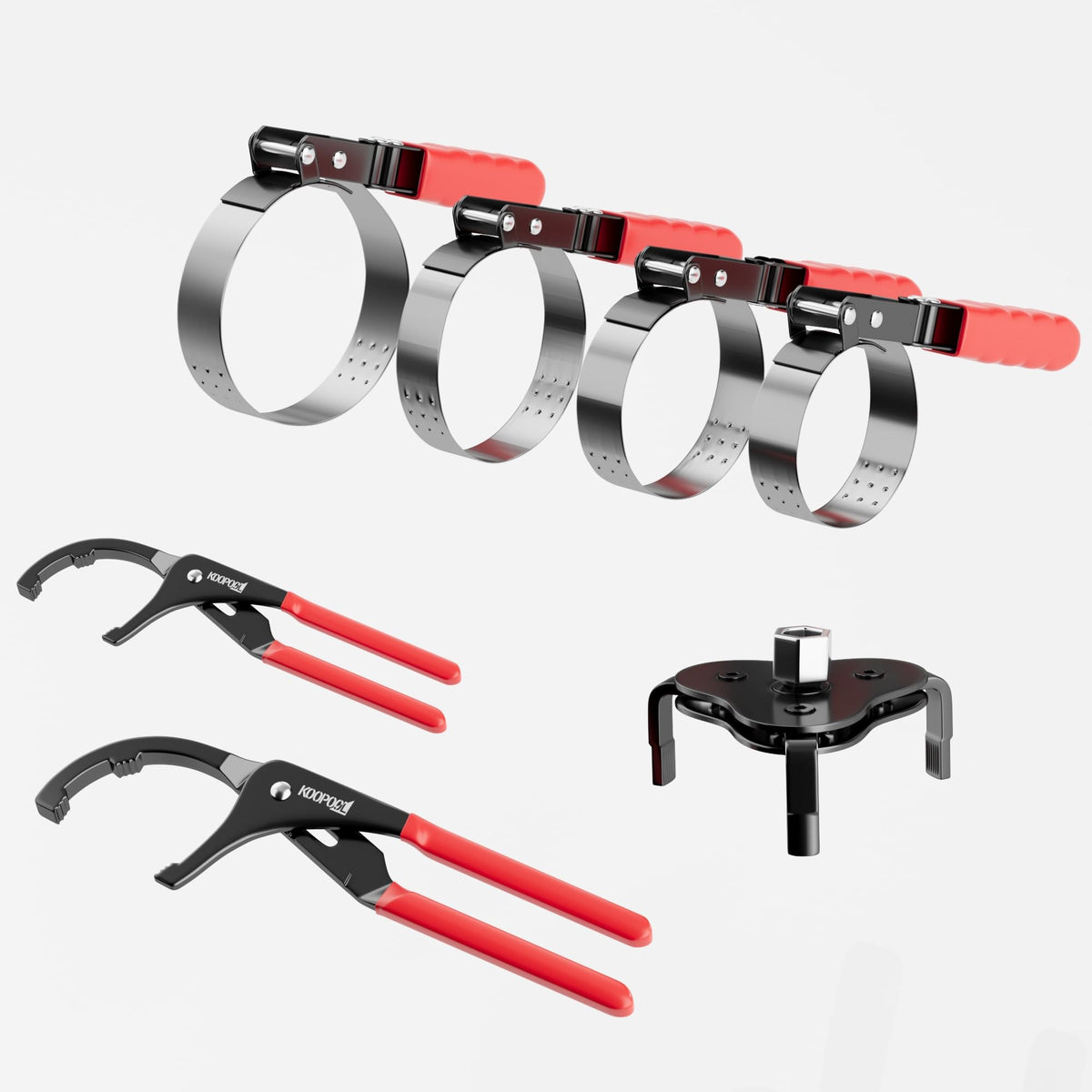 KOOPOOL toolkit on garage workbench highlighting professional maintenance readiness