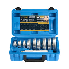KOOPOOL laser-etched size markings close-up for quick, accurate adapter selection