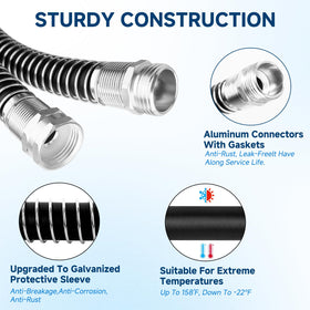 Kooprimit reinforced wall cross-section showing heavy-duty PVC and kink-free strength