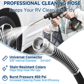 Kooprimit hose neatly packed in storage bag for clean transport and organized storage