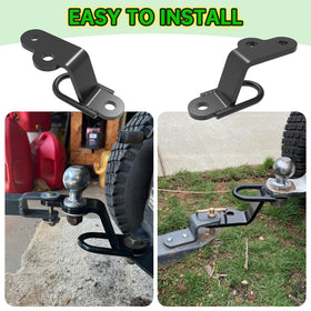 KOPKIO included hardware kit with 5/8-inch screws, jam nuts, and spring washers