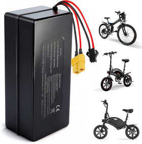 KORNORGE front battery pack showing fit and secure mounting benefit