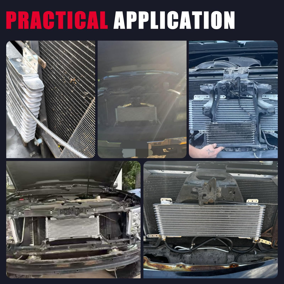 KOROP brazed-aluminum core close-up showing durable construction and heat transfer