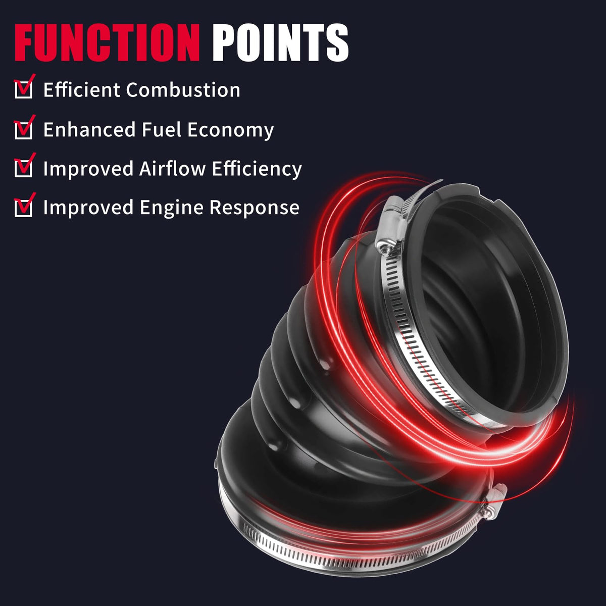 KOROP clamp and flange detail showing secure factory-compatible mounting