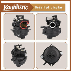 Koubliztic air filter and cover from kit showing cleaner airflow benefit