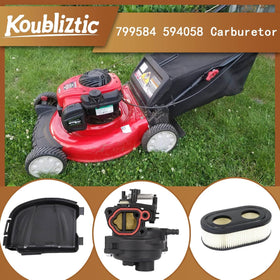 Koubliztic carburetor close-up on throttle area highlighting durable construction