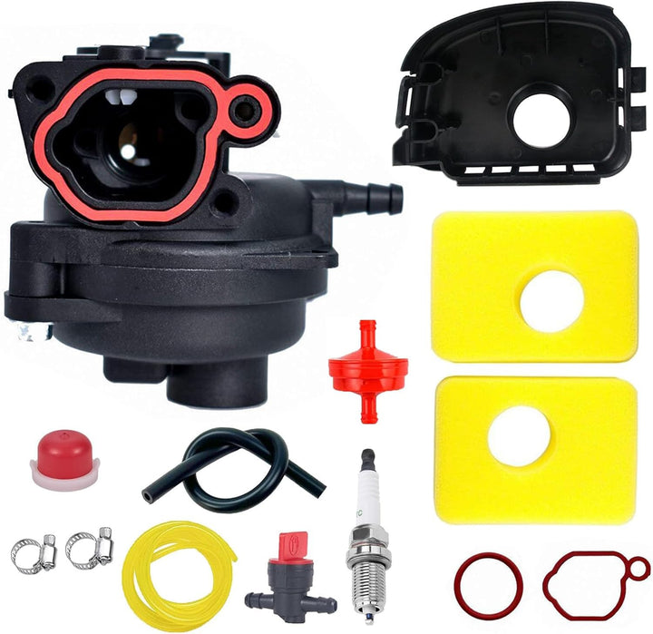 Koubliztic carburetor front view showing ports and mounting for quick identification and fit