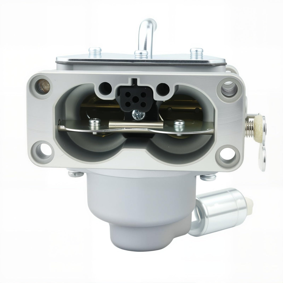 Koubliztic installed on tractor showing correct placement and restored throttle response