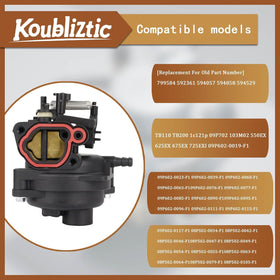 Koubliztic packaging with spark plug and parts illustrating ready-to-install convenience