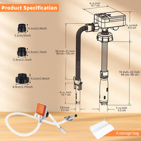 koulate close-up of universal adapter seals providing leak-free connections