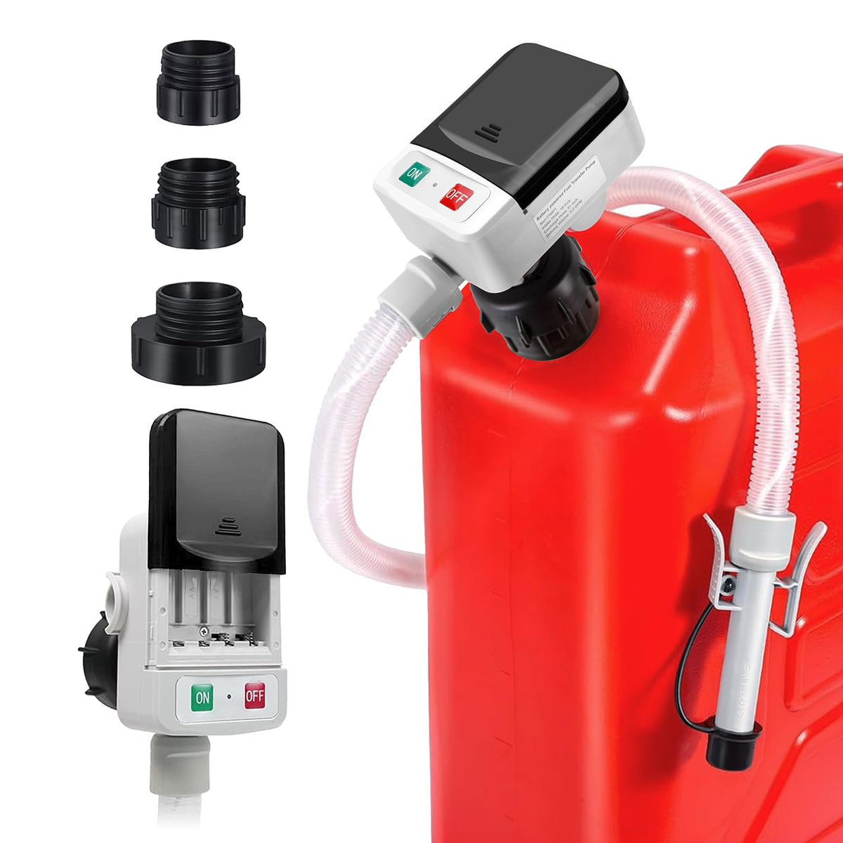 koulate front packaging showing pump and accessories for quick identification and benefit
