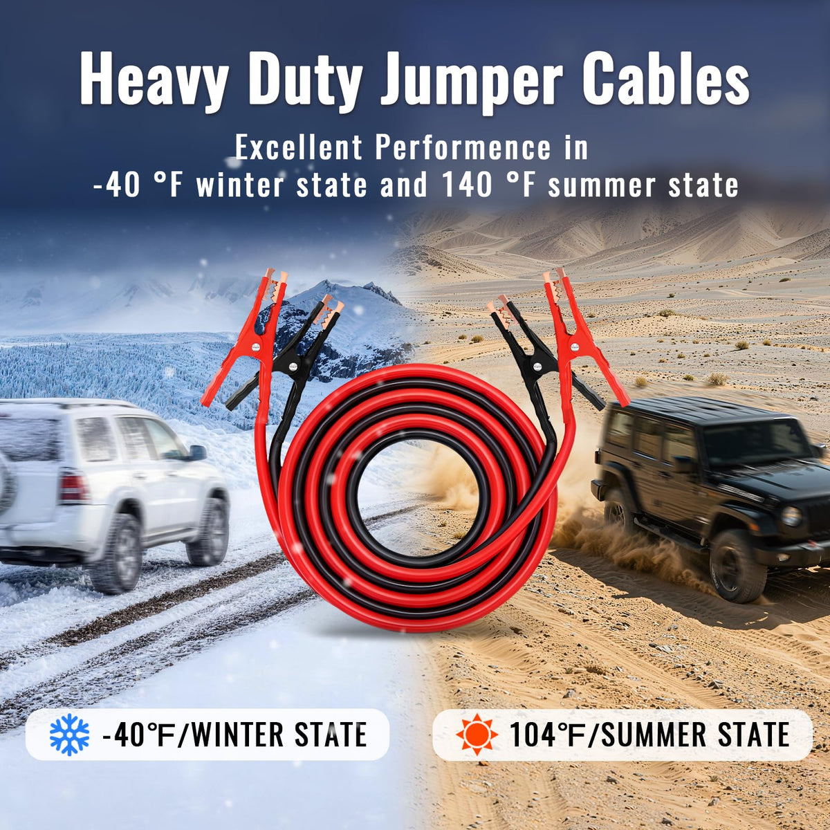 KOUPREY full-length 12ft cables laid out to show flexibility and reach benefit
