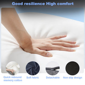 kowptyy cushion fitted on office chair improves posture and focus