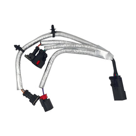 KOWWONG front connector assembly installed showing exact OEM-fit and easy plug-in benefit