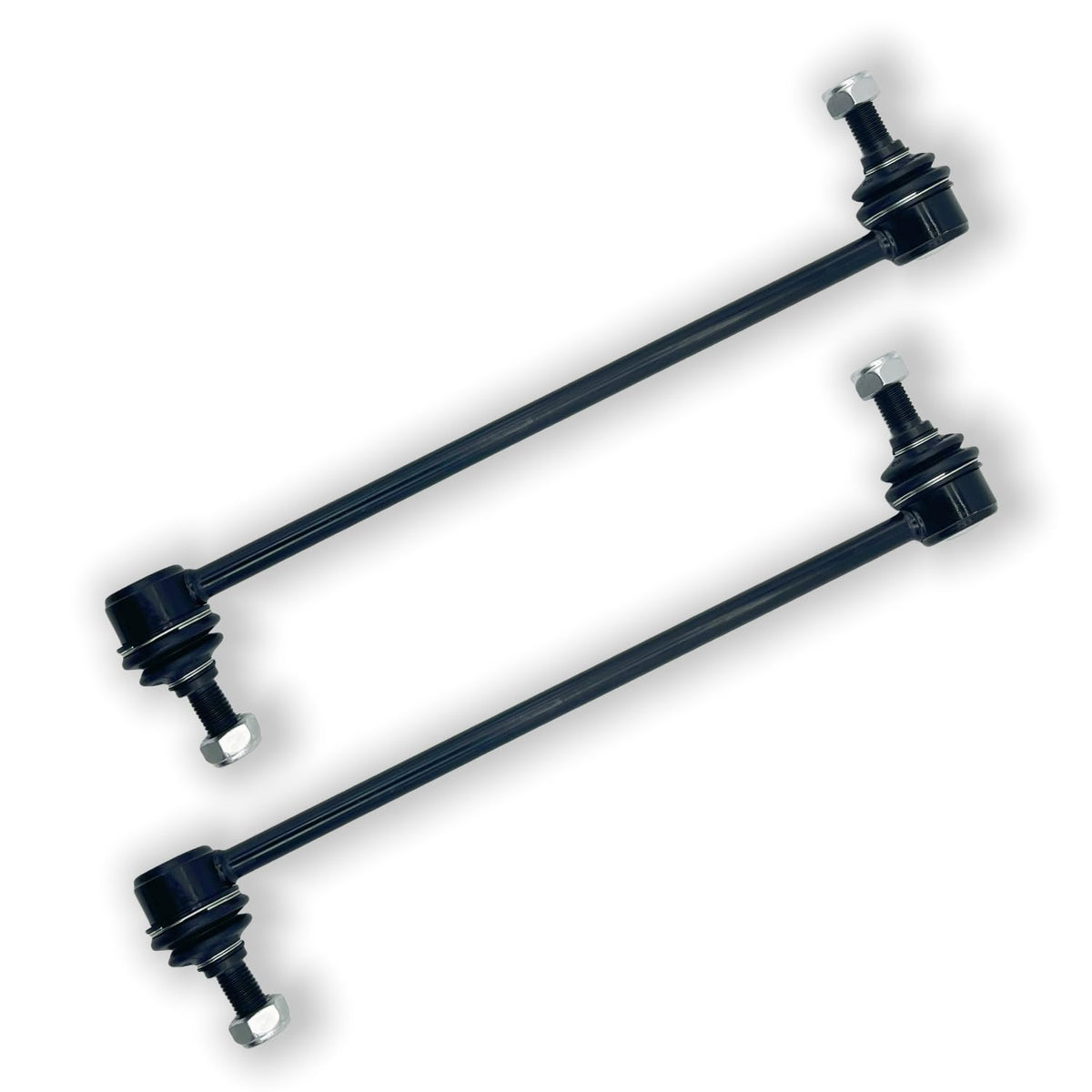 Koxot front sway bar link packaging showing part pair and fitment benefit