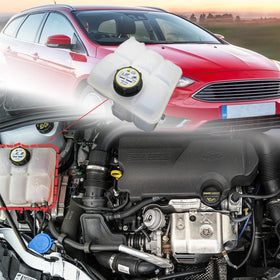 koxuyim underhood installed reservoir view illustrating straightforward installation