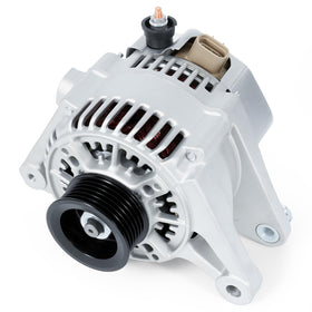 Kozlira alternator front assembly showing mounting and belt interface for easy fit