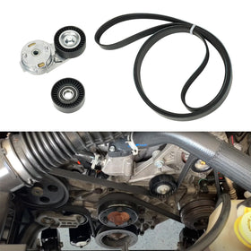 Kozlira front kit packaging for Jeep Wrangler restoring reliable belt drive