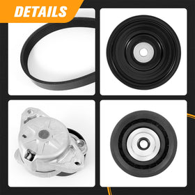Kozlira idler pulley bearing detail highlighting smooth rotation and reduced vibration benefit