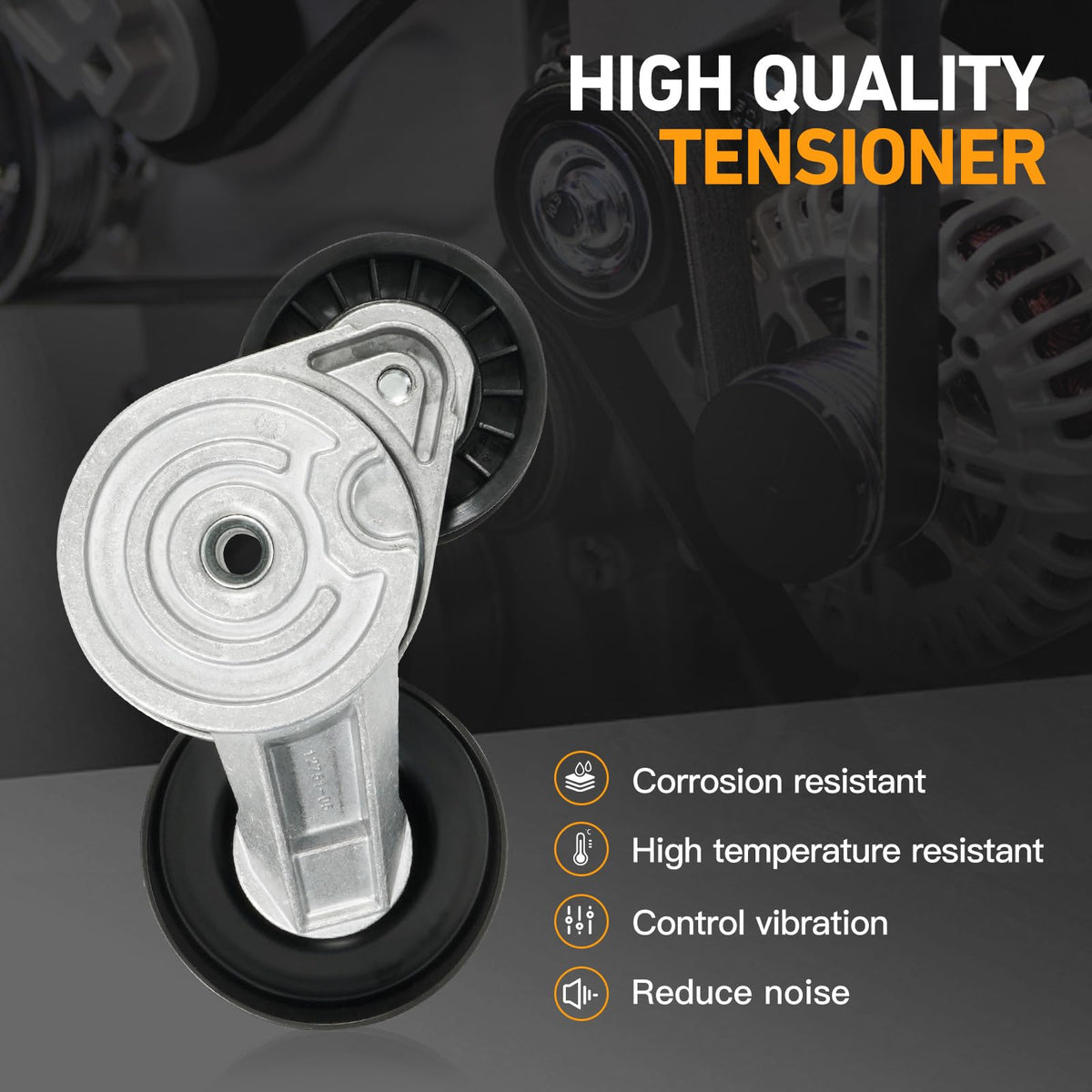 Kozlira kit installed on engine demonstrating restored accessory function