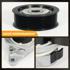 Kozlira tensioner close-up showing spring housing and mounting points for durable fit