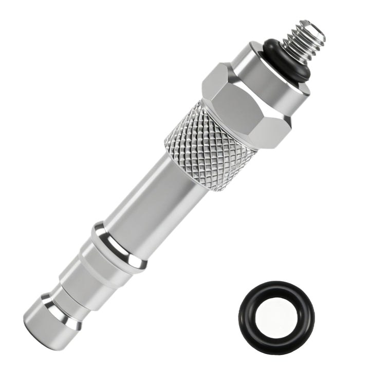 KPALAG adapter front view showing secure fit and easy access benefit