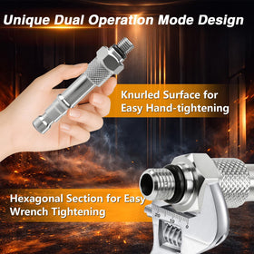 KPALAG O-ring and seat showing reliable seal to prevent leaks benefit