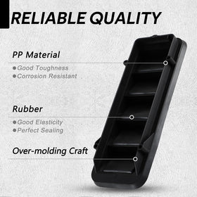 KPALAG close-up of rubber baffle detail delivering long-lasting seal