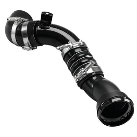 KPALAG front assembly showing cold-side intercooler pipes and clean fitment benefit