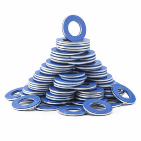 KPALAG front pack of 100 gaskets showing count and fit compatibility for convenience